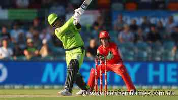 Sydney Thunder fan favourite Oliver Davies cleared for Manuka take off - The Canberra Times