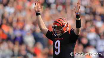 Burrow breaks Cincy mark with 525 passing yards