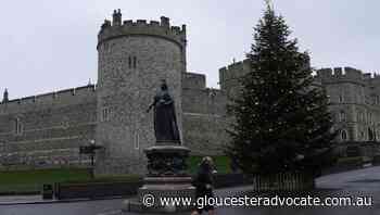 Man with crossbow at Queen's Castle - Gloucester Advocate