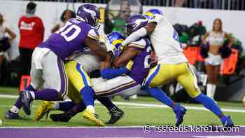 Vikings lose 30-23 to the Rams, dashing playoff hopes