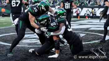 Big Man Party: Jets, Jags O-linemen score TDs