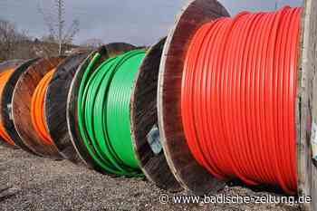 Das Glasfasernetz in Hüsingen ist fertiggestellt – mit Schnee-Verspätung - Steinen - Badische Zeitung