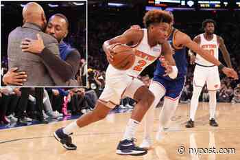 Kemba Walker sits, Miles McBride makes most of Knicks chance - New York Post