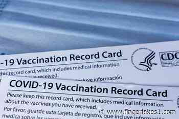 Cayuga County vaccination rates lag behind state - FingerLakes1.com