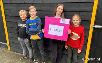 Leerlingen van Kindcentrum 't Echtenest in Echten halen geld op voor taaislijmziekte - Dagblad van het Noorden