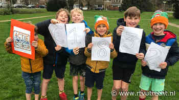 Maurits (8) en zijn vriendjes halen in korte broek ruim 1800 euro op voor Kika - RTV Utrecht