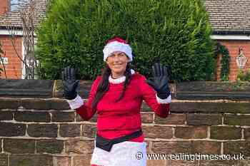 Runner completes Christmas Day ultra-marathon dressed as Mrs Claus - Ealing Times