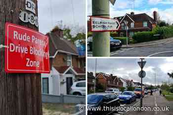 Review of the year: May - Residents use signs to try and solve 'selfish' parking