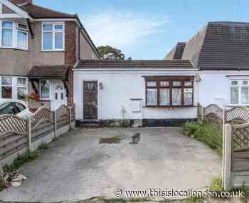 This doll house-like Welling bungalow is for sale for more than £300k