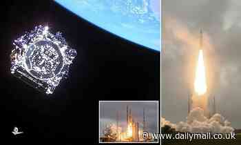 NASA successfully deploys the gimbaled antenna assembly on the James Webb Space telescope