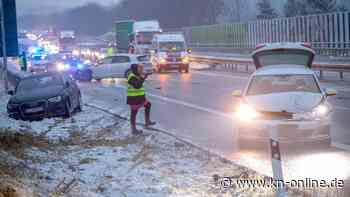 Wetterdienst warnt vor gefährlicher Glätte - Dutzende Unfälle in ganz Deutschland