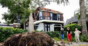In juni viel een boom op hun huis in Leersum, nu zit dit gezin nog steeds in een noodwoning - PZC