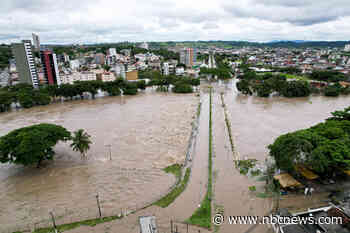 Dams burst in northeastern Brazil as region hit by floods