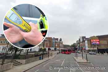Jaguar driver caught drink driving in Lewisham High Street