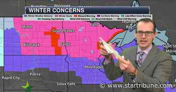 Twin Cities gets inches of glazed-over snow; deep freeze around corner