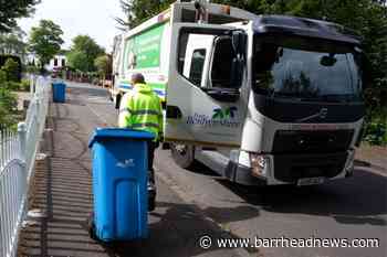 East Renfrewshire residents reminded of changes to bin collections - Barrhead News