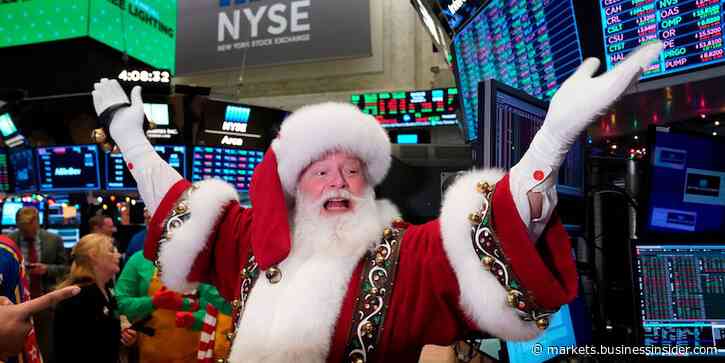 The stock market's Santa Claus rally is just getting started — and tech stocks are your best bet for the near term, says one Wall Street investment chief