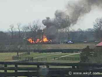 Investigators working to find cause of Scott Co. barn fire that killed three horses - WKYT