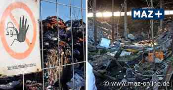 Luckenwalde: Illegaler Müll am Treuenbrietzener Tor wird für sechs Millionen Euro beseitigt - Märkische Allgemeine Zeitung