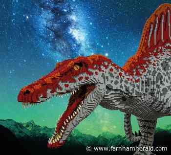 Brick dinosaurs to find a home in Marwell Zoo - Farnham Herald