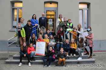 Tess wint prijs affiche Peizegem-kermis - Het Nieuwsblad