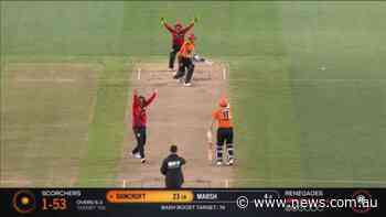 Wicket: Perth Scorchers, Cameron Bancroft – 26 Dec 21 | news.com.au — Australia's leading news site - NEWS.com.au