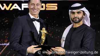 Lewandowski in Dubai mit zwei Trophäen geehrt