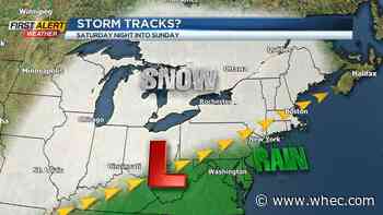 First Alert Weather: Just enough snow earlier today to remind us that it is winter