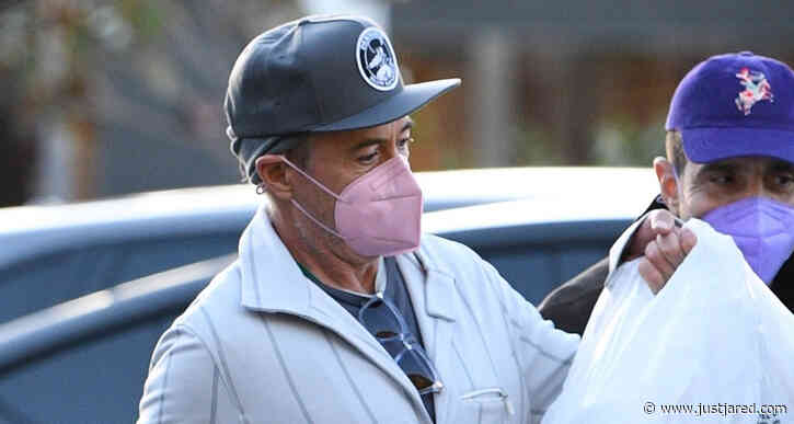 Robert Downey Jr. Does Some After Christmas Shopping with A Friend