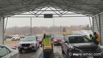 Ontario County gives out testing kits and masks