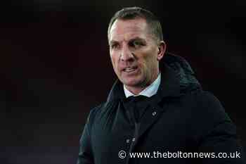 'Ridiculous' schedule frustrates Leicester boss Brendan Rodgers - The Bolton News