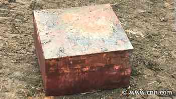 Second time capsule found at former site of Robert E. Lee statue in Richmond