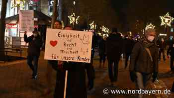 Corona-Demo in Erlangen: 200 Menschen protestieren gegen Maßnahmen und Impfpflicht - Nordbayern.de