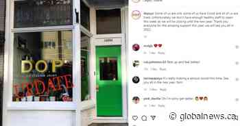 Calgary restaurants face temporary closures, reduced hours due to Omicron spread