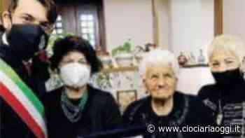 Sora, Nonna Natalina compie 100 anni: festa nel giorno di Natale - ciociariaoggi.it