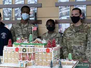 Gingerbread houses spread holiday spirit at William Beaumont Army Medical Center - Texas Standard