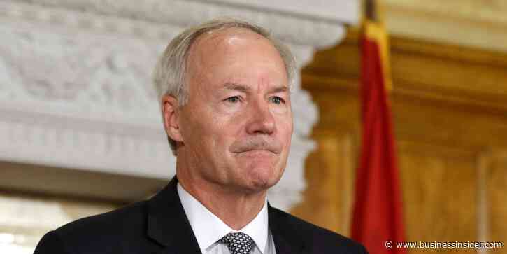 Arkansas' Republican governor thanked President Joe Biden for depoliticizing the federal COVID-19 response