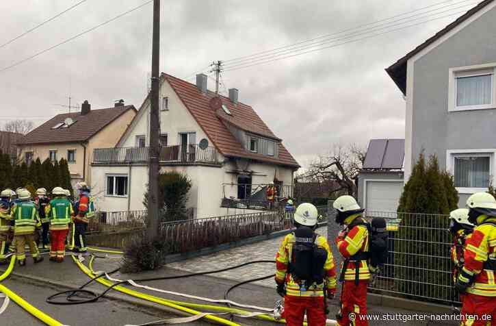 Großeinsatz in Freiberg am Neckar - Person stirbt bei Wohnungsbrand – Ursache noch unklar - Stuttgarter Nachrichten