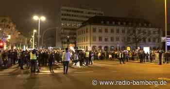 Auch in Bamberg gabs wieder Proteste gegen die Corona-Maßnahmen