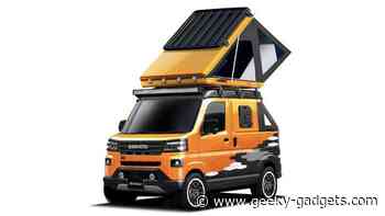 Daihatsu Atrai Deck Camper is the smallest in all the land