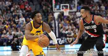 Utah Jazz Guard Donovan Mitchell To Miss Wednesday’s Contest vs. Trail Blazers - Blazer's Edge
