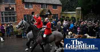 Ministers urged to ban trail hunting ahead of Boxing Day hunt - The Guardian
