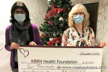 Music therapy donation to Trail seniors home – Rossland News - Rossland News