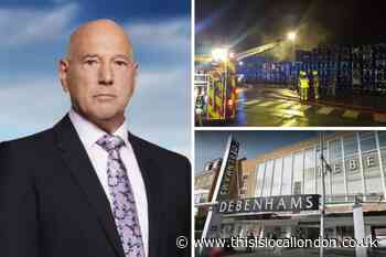 Review of the Year: July - Debenhams store on the market