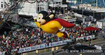 Coaster train offering Holiday Bowl transport - 10News