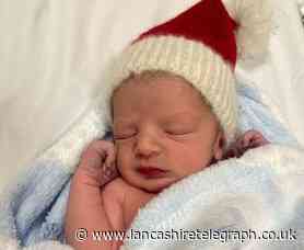 Christmas Day joy for parents of baby Cole
