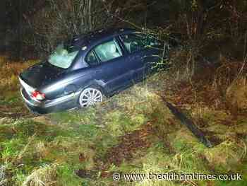 Driver's lucky escape in Boxing Day M60 crash near Oldham - theoldhamtimes.co.uk