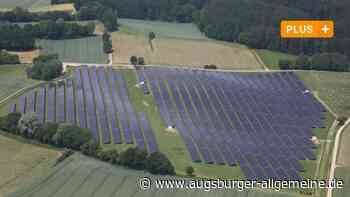 Solarpark bei Sulzbach liefert jetzt Strom - Augsburger Allgemeine
