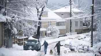 Seit 1970 nicht mehr so viel: Wintereinbruch beschert Kalifornien meterweise Schnee