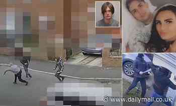 Oldham: CCTV footage shows the last moments of Charlie Elms' life before he's stabbed by Karl Marler - Daily Mail